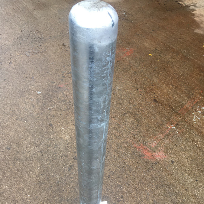Galvanized Dome Top Bollard