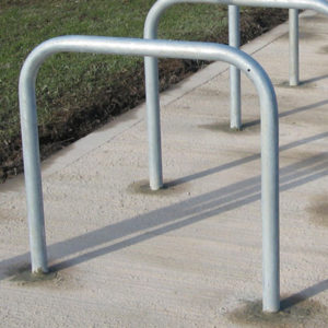 Galvanized Bicycle Stand